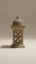 Walnut Wood Mabkhara With Bronze Lid