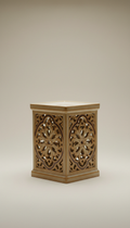 Porcelain Mabkhara with Blue Motifs